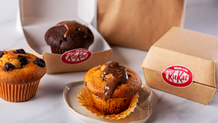 KitKat cupcakes