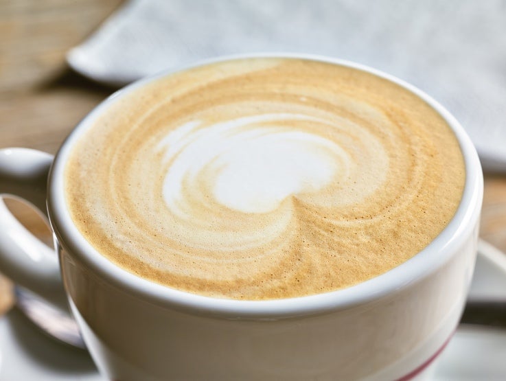 Cappuccino Closeup
