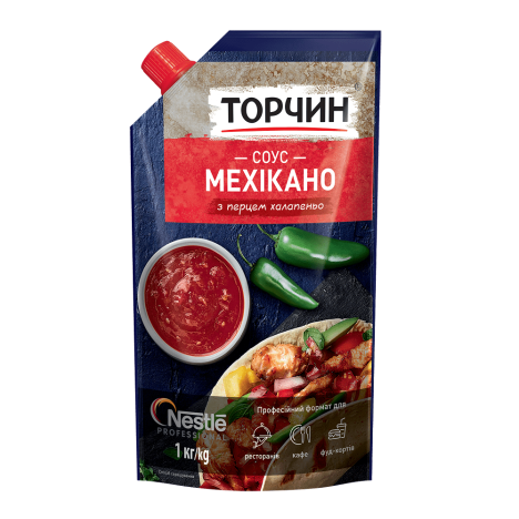ТОРЧИН Соус Мехікано Професійний, 1000 г 1
