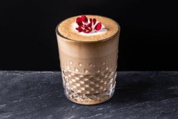Flat White Rose coffee